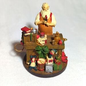"Santa's Workshop" Ornament, Norman Rockwell's Family Treasures Collection